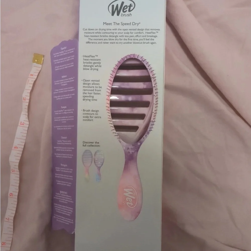 Wet Brush Speed Dry Hair - 1 Count (Pack of 1), Color Wash Watermark
